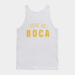Esto es Boca - GOLD Tank Top